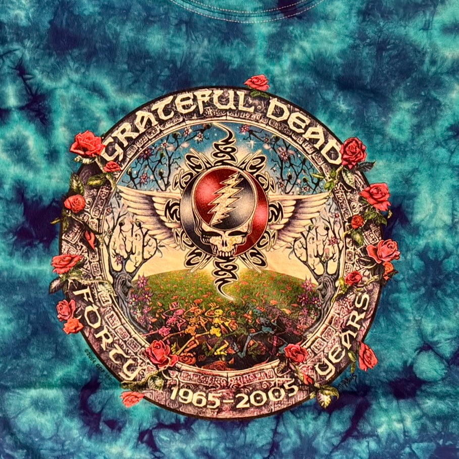 GD 40 Years tie-dye T-shirt - stock 3XL