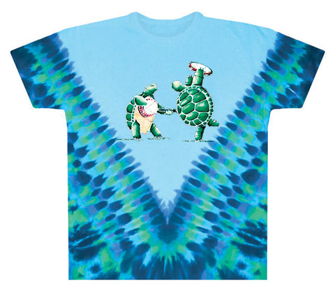 Batik Terrapins tie-dye T-shirt - stock XL