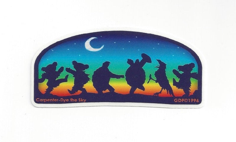 Moondance mini sticker