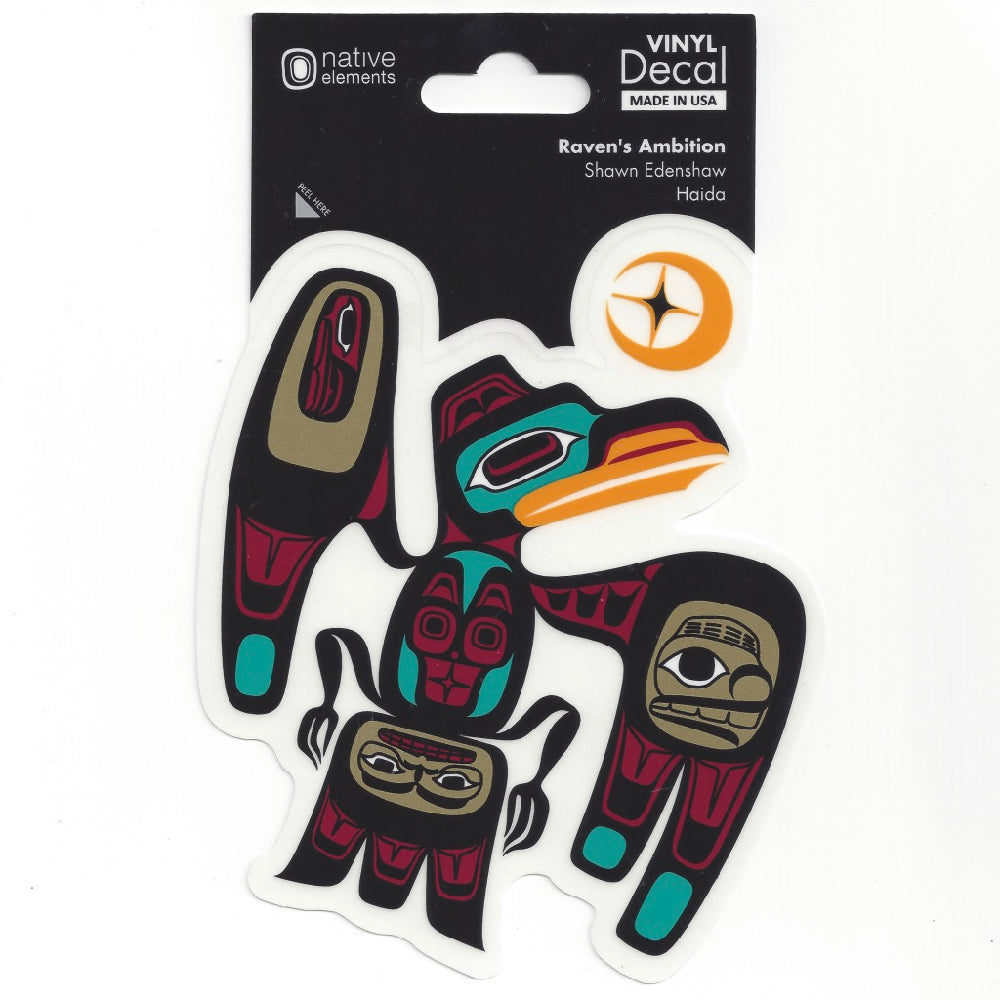 Raven's Ambition - Native Northwest decal