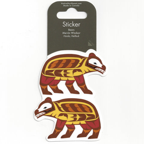 Bears - Native Northwest sticker