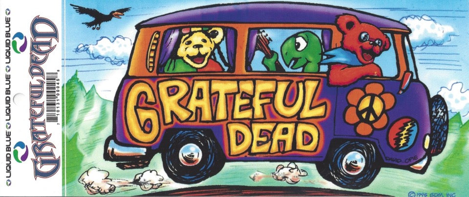 Summer Tour Bus sticker