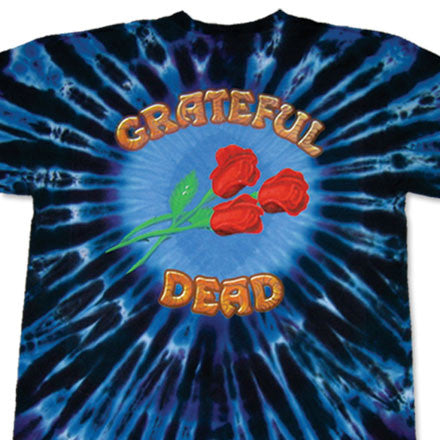 Liquid Blue Steal Your Wheel Grateful Dead Tie Dye T Shirt L