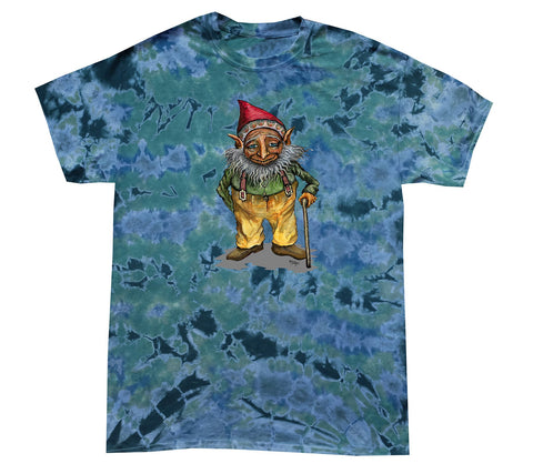 Grandfather Gnome tie-dye T-shirt