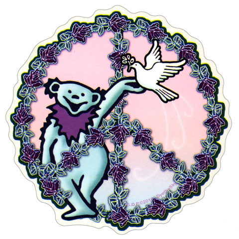 Bear In Peace sticker