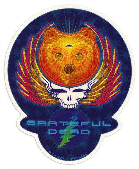 Third Eye Bear sticker