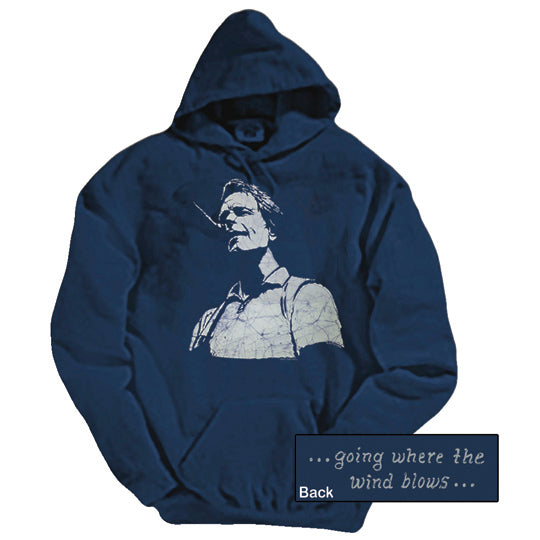 Bob Weir navy hooded sweatshirt