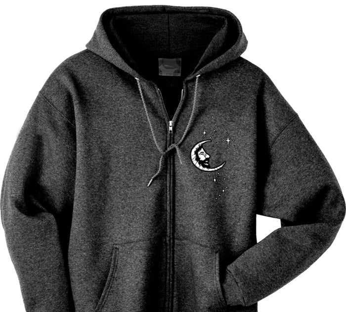 Jerry Moon zip sweatshirt - stock M