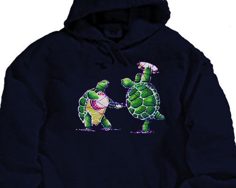 Batik Terrapins hooded sweatshirt - stock Large