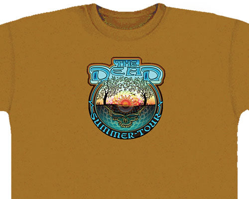 The Dead - Summer Tour terra cotta T-shirt