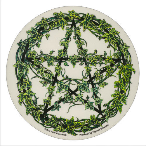 Ivy Pentagram decal