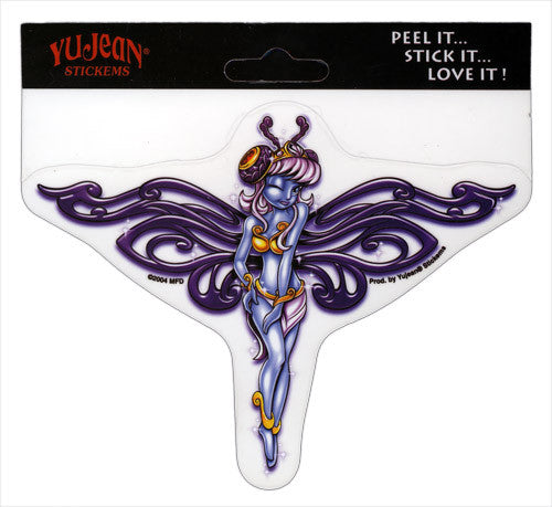 Wink Fairy die-cut decal