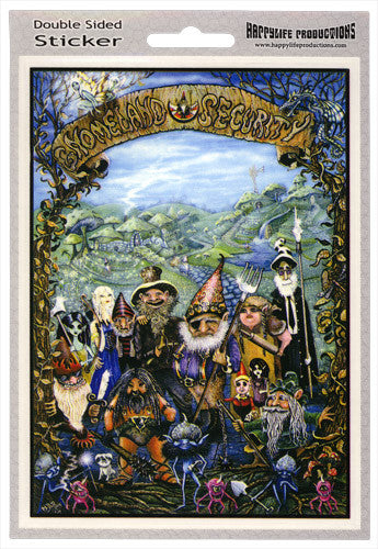 Gnomeland Security decal