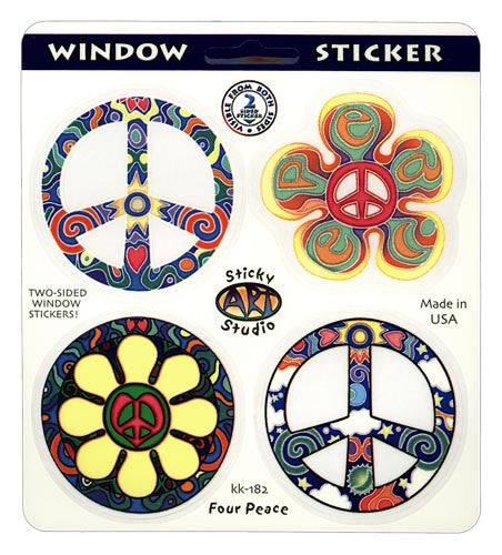 Four Peace decal