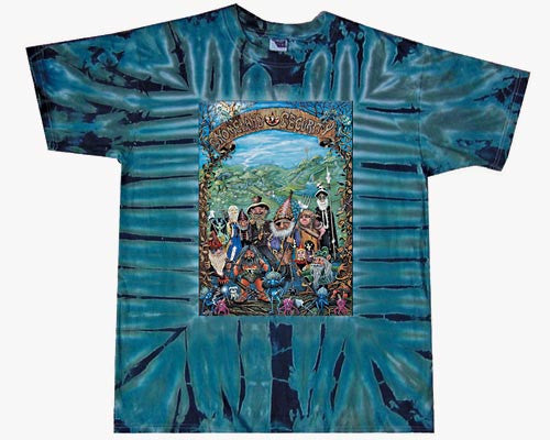 Gnomeland Security tie-dye long sleeve shirt