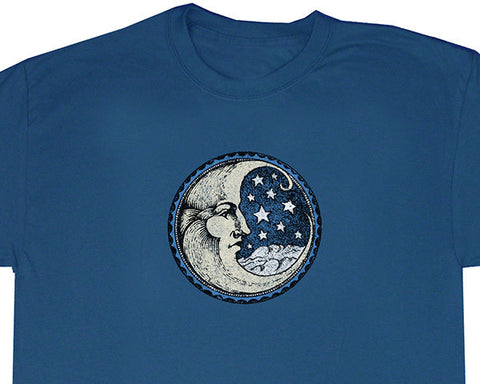 Starry Moon blue T-shirt