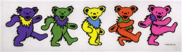 Dancing Bears window decal