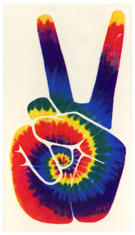 Rainbow Peace decal