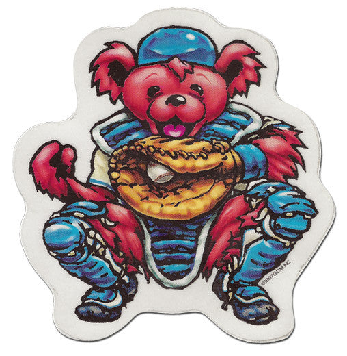 Sports Bear - Baseball die-cut decal