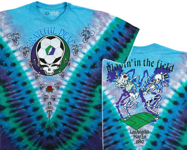 Cal State Dead tie-dye T-shirt - stock M