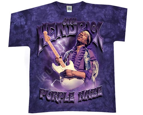 Purple Haze tie-dye T-shirt