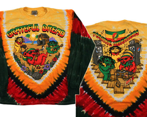 Positive Vibrations long sleeve shirt - stock L