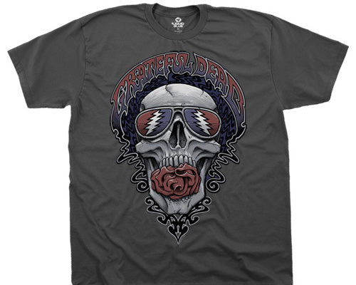 Eat A Rose charcoal T-shirt - stock XL