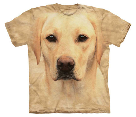 Yellow Lab Portrait youth shirt - YX