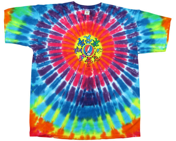 Bears Around Your Face tie-dye - adult medium