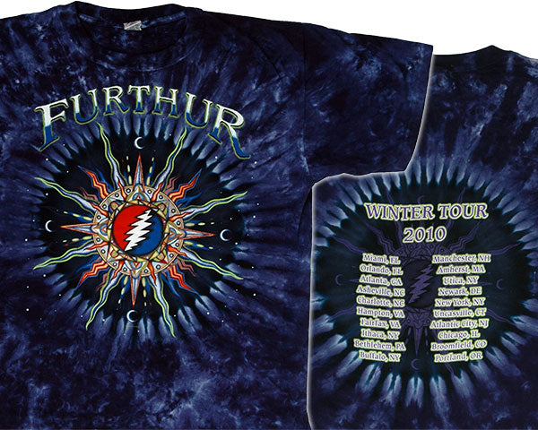 Furthur - Sundial tie-dye T-shirt