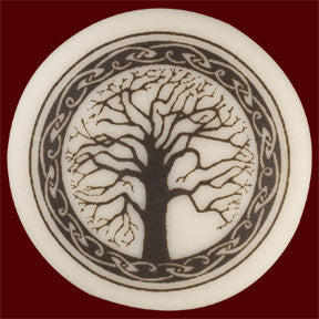 Sacred Tree Round Pendant