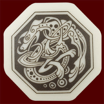 Dog Large Octagon Pendant