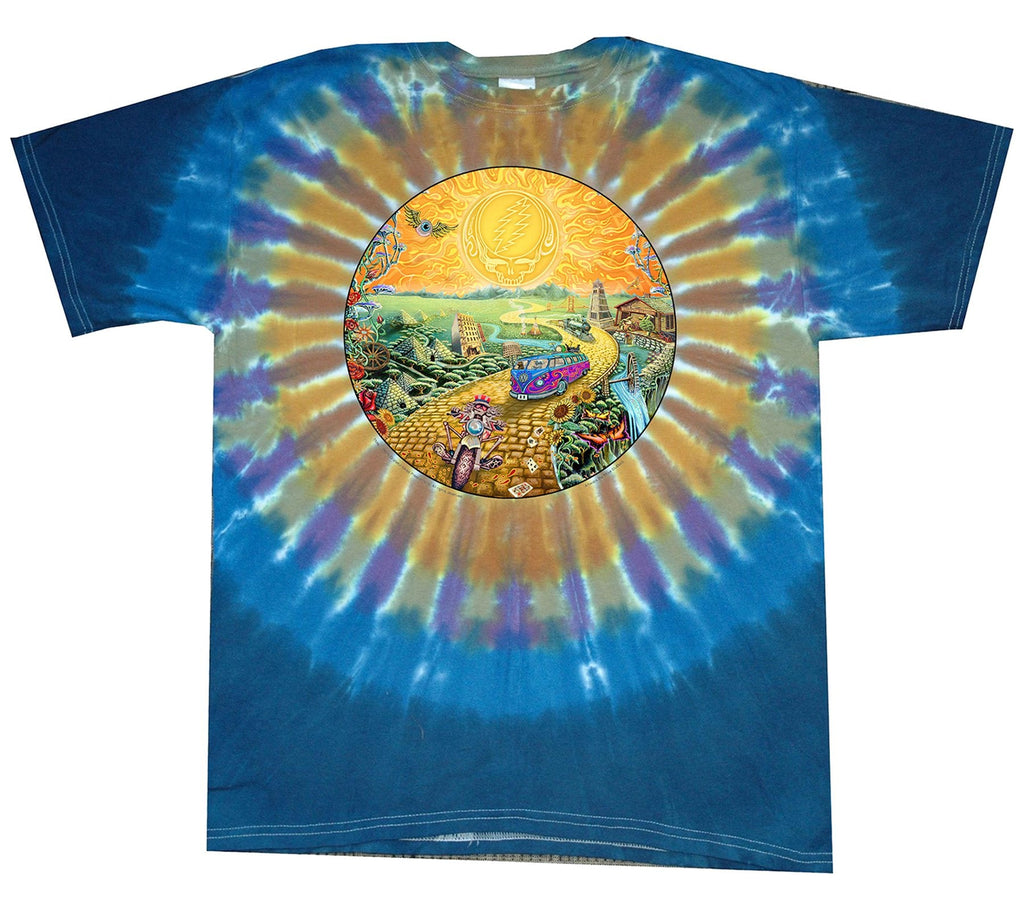 Golden Road tie-dye T-shirt - stock L