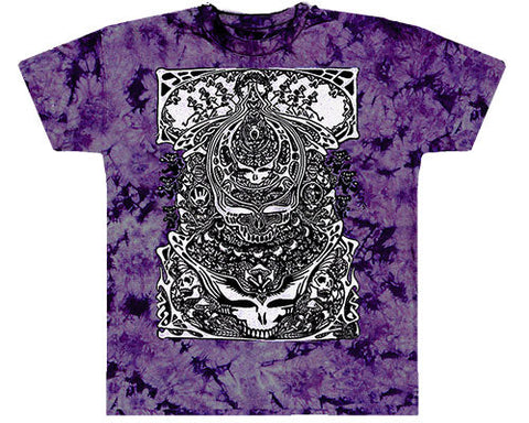 Aiko purple tie-dye T-shirt - stock XL