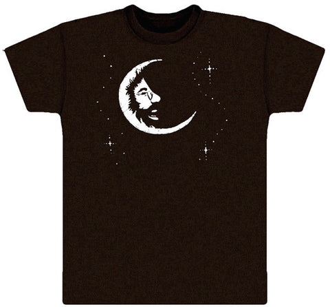 Jerry Moon black ringspun T-shirt - stock XL