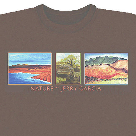 Nature brown Jerry Garcia T-Shirt - stock S