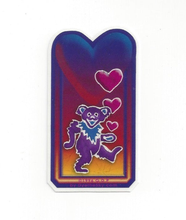 Bear Heart mini sticker