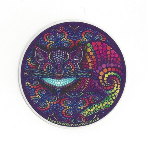 Cheshire Cat mini sticker