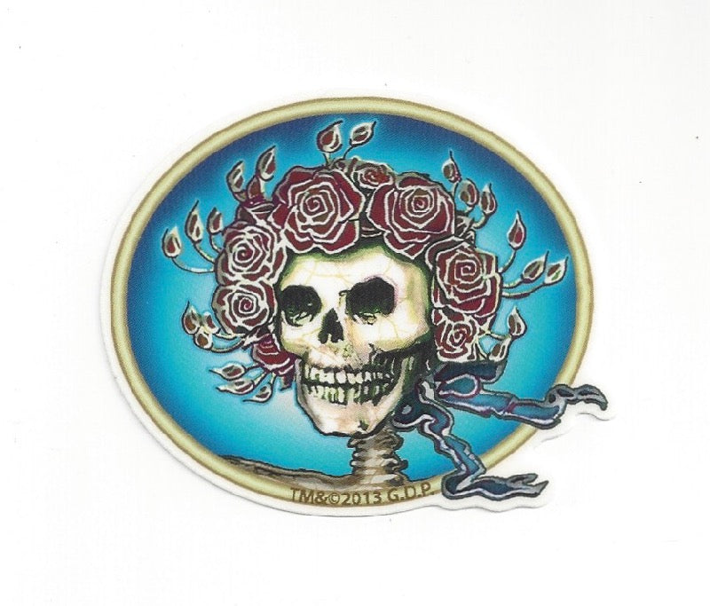 Skull & Roses mini sticker
