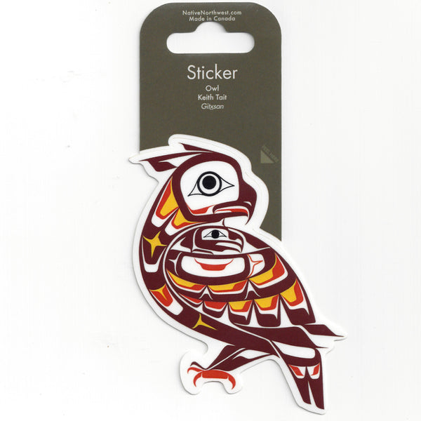 Owl - Native Northwest sticker