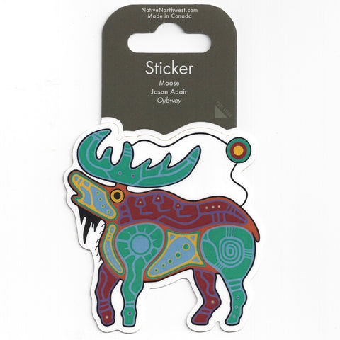 Moose - Native Northwest sticker