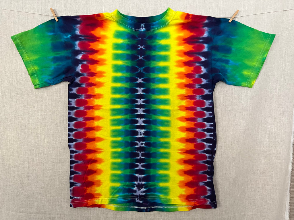 Rainbow Track tie-dye T-shirt