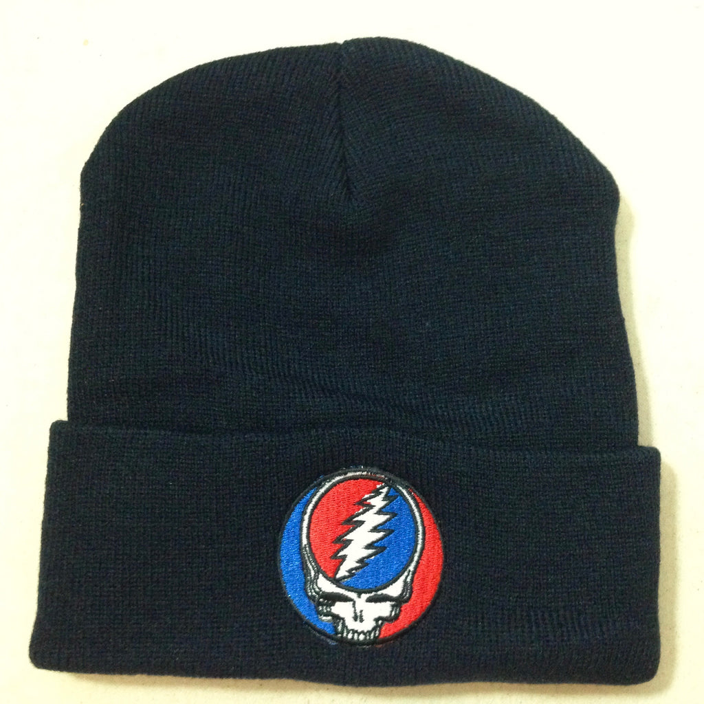 Steal Your Face Navy Beanie Hat