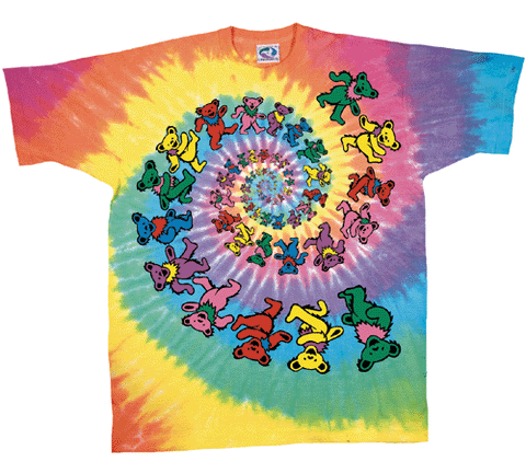 Grateful Dead Bears Navy Youth T Shirt