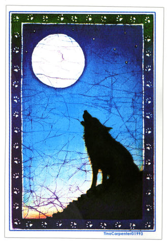 Wolf sticker