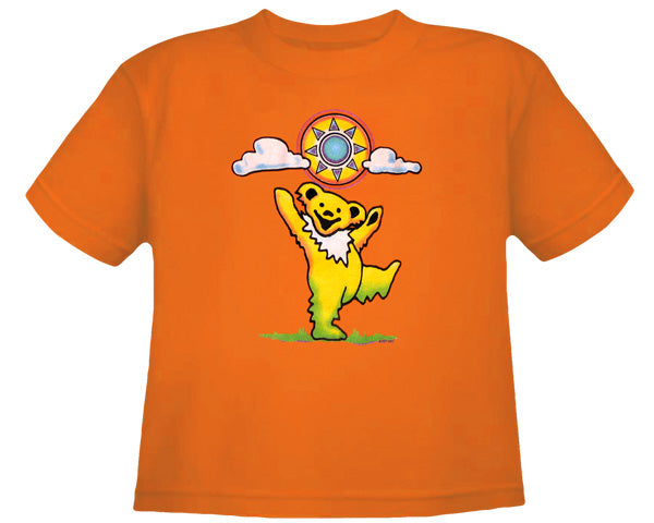 Sunny Bear orange youth shirt