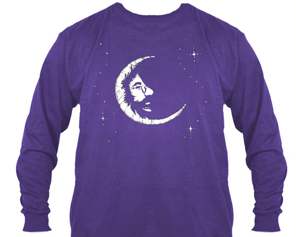 Jerry Moon purple long sleeve shirt
