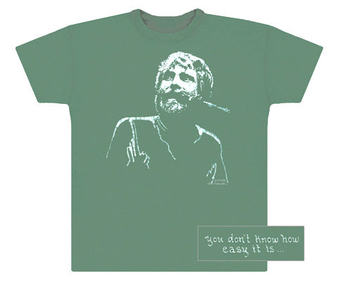 Brent Mydland green vintage T-shirt - stock M