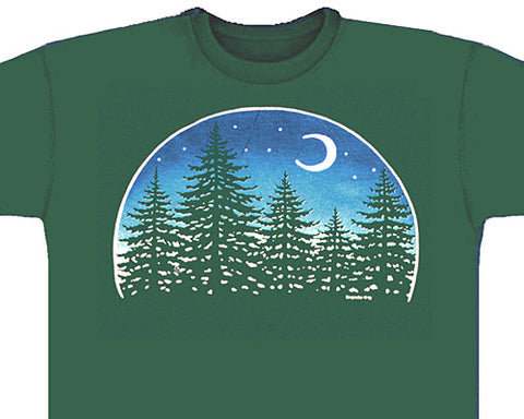 Night Forest green T-shirt