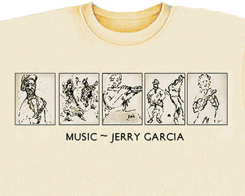 Music natural T-shirt - stock M